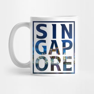 Singapore Typography Mug